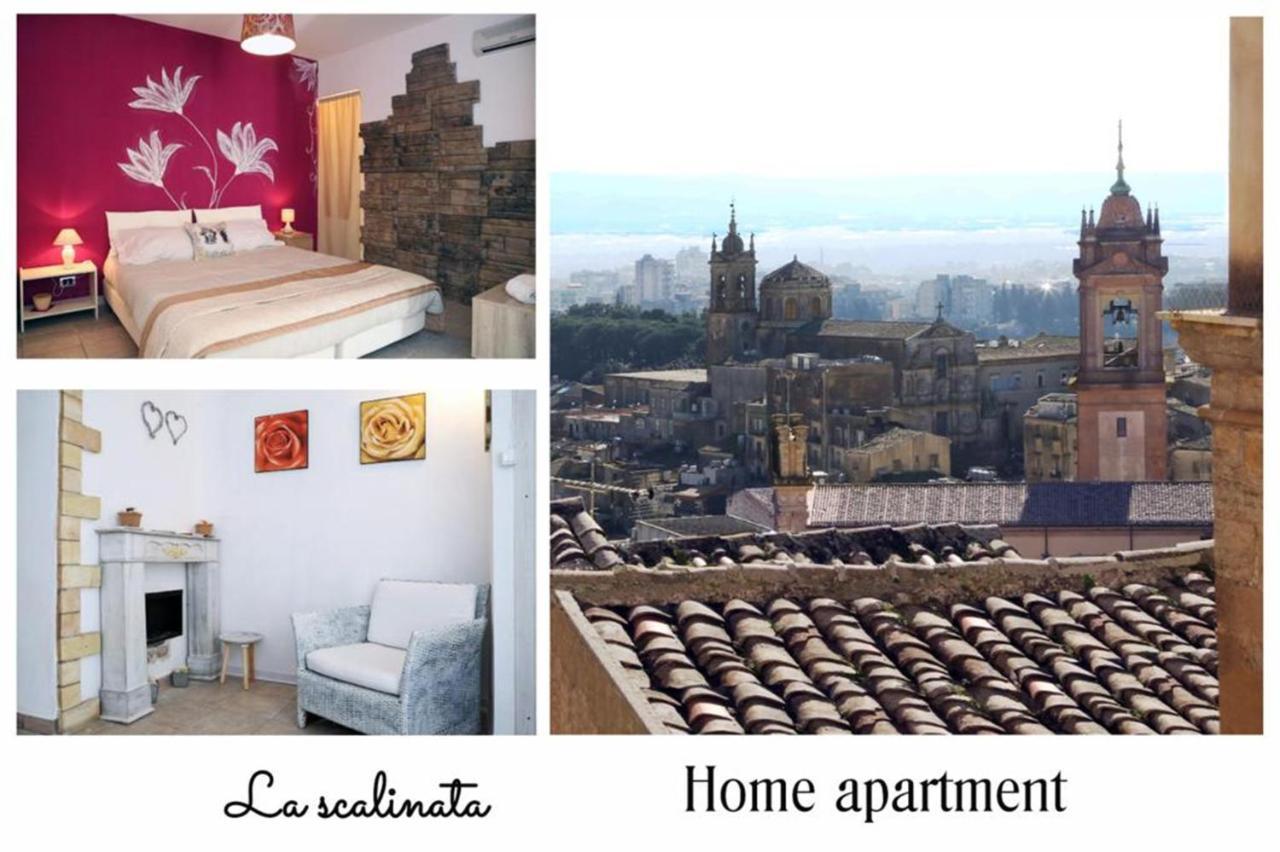 La Scalinata Home Apartment Caltagirone Luaran gambar